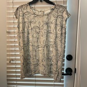 Cynthia Rowley linen tee